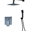 Domistyle Σύστημα Εντοιχισμού SQUARE BLACK MAT 20-007B