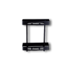 DOMISTYLE ΡΑΦΙΕΡΑ ΤΟΙΧΟΥ ΔΙΠΛΗ BLACK 270111-B