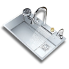 DOMISTYLE SMART ΝΕΡΟΧΥΤHΣ INOX LT7545 75x46x19