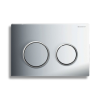 Geberit Omega 20 Πλακέτα Καζανακίου Χρωμέ 115.085.KH.1