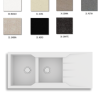 SANITEC ΝΕΡΟΧΥΤΗΣ ΓΡΑΝΙΤΗ ULTRA GRANITE 801 (116Χ50)