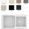 SANITEC ΝΕΡΟΧΥΤΗΣ ΓΡΑΝΙΤΗ ULTRA GRANITE 804 (86x50)