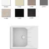 SANITEC ΝΕΡΟΧΥΤΗΣ ΓΡΑΝΙΤΗ ULTRA GRANITE 812 (60x50)