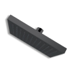 VIOSPIRAL MODEA Ανοξείδωτος Κώδωνας Ντουζ Μαύρος 200x200mm 00-03105/B