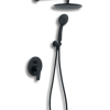 Viospiral Modea Optima Σύστημα Εντοιχισμού Ντουζ Total Black 00-07700/B