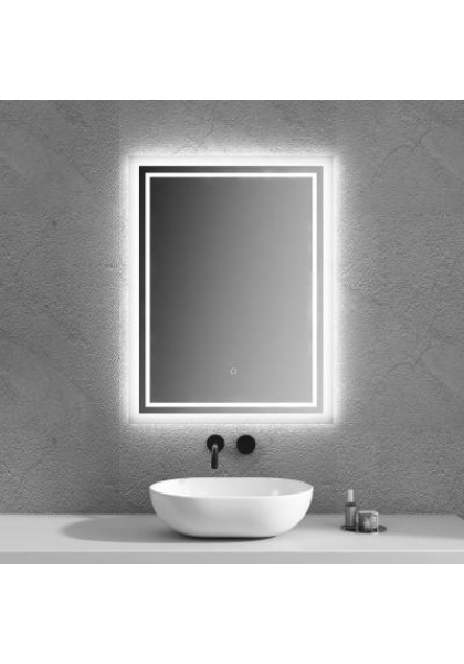 GLORIA DUETTO NOVA ΚΑΘΡΕΠΤΗΣ LED TOUCH 60x80/70x90