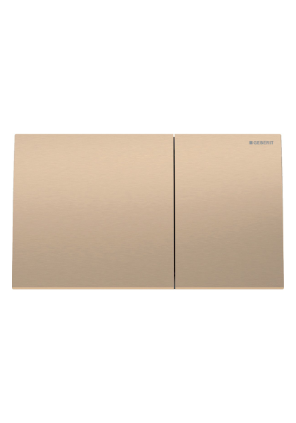 GEBERIT SIGMA 70 Πλακέτα Καζανακίου Μπρονζέ Brushed 115622QB1