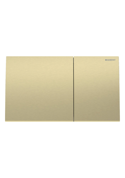 GEBERIT SIGMA 70 Πλακέτα Καζανακίου Χρυσό Brushed 115622QF1