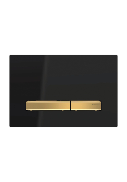 Geberit Sigma 50 Πλακέτα Καζανακίου Μαύρη-Brass 115672DW2