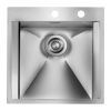 SANITEC ΝΕΡΟΧΥΤΗΣ INOX ΣΑΤΙΝΕ 15226 FΟCUS ΜΙΧ (50Χ50) 1V