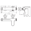 IDEAL STANDARD Αναμεικτική Μπαταρια Λουτρού Melange A4271AA